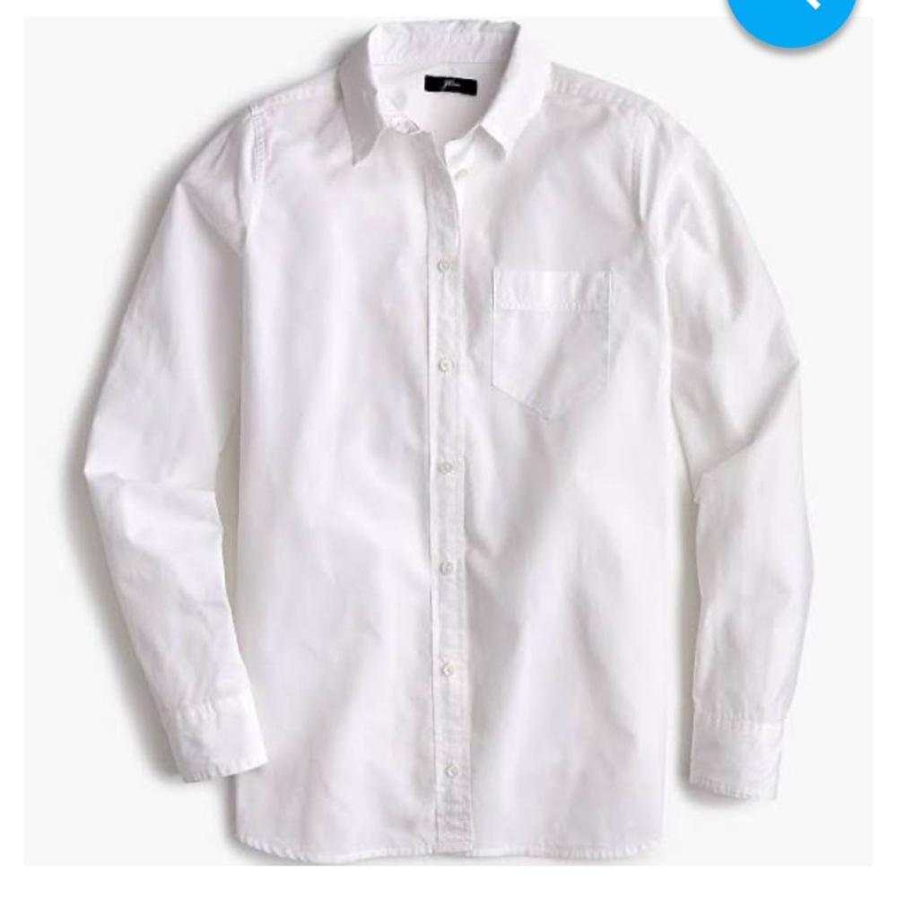 J. crew Women’s White Oxford Button Down